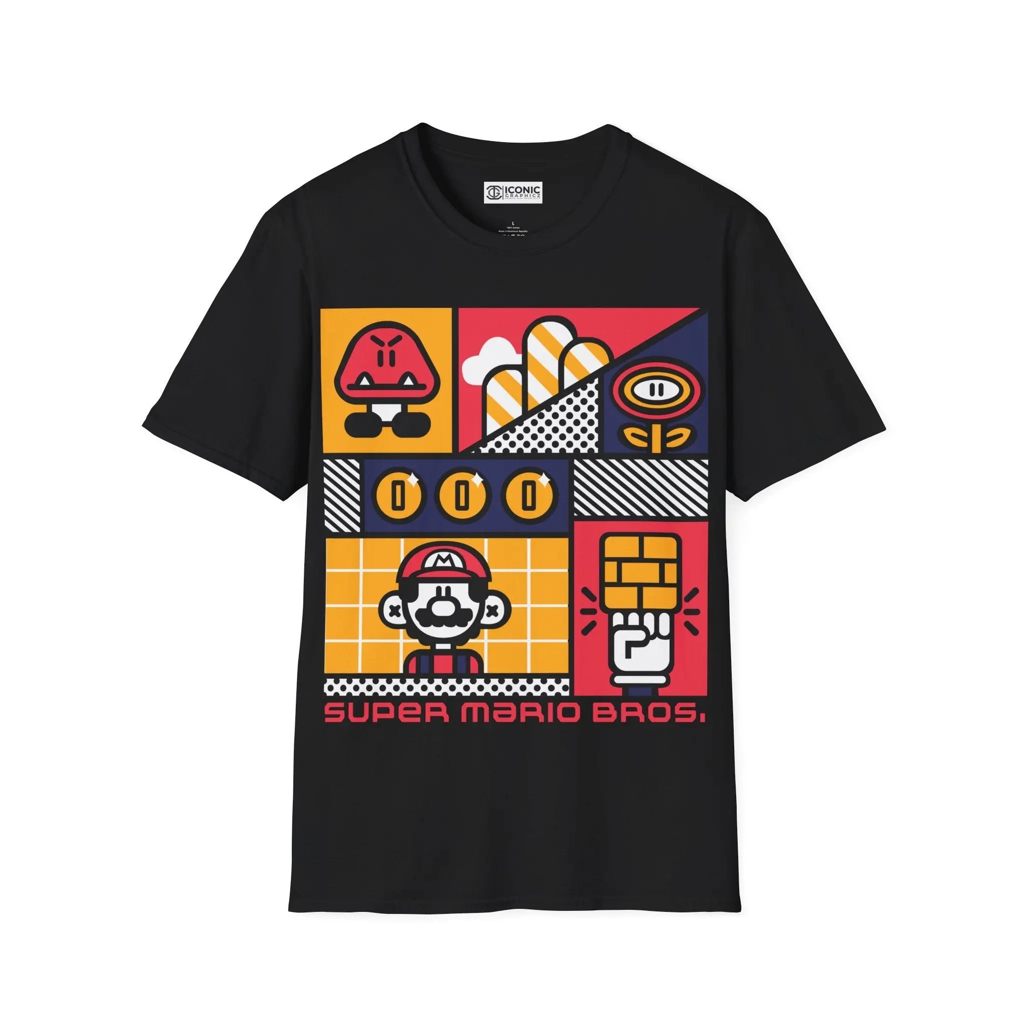 Super Mario T-Shirt Printify