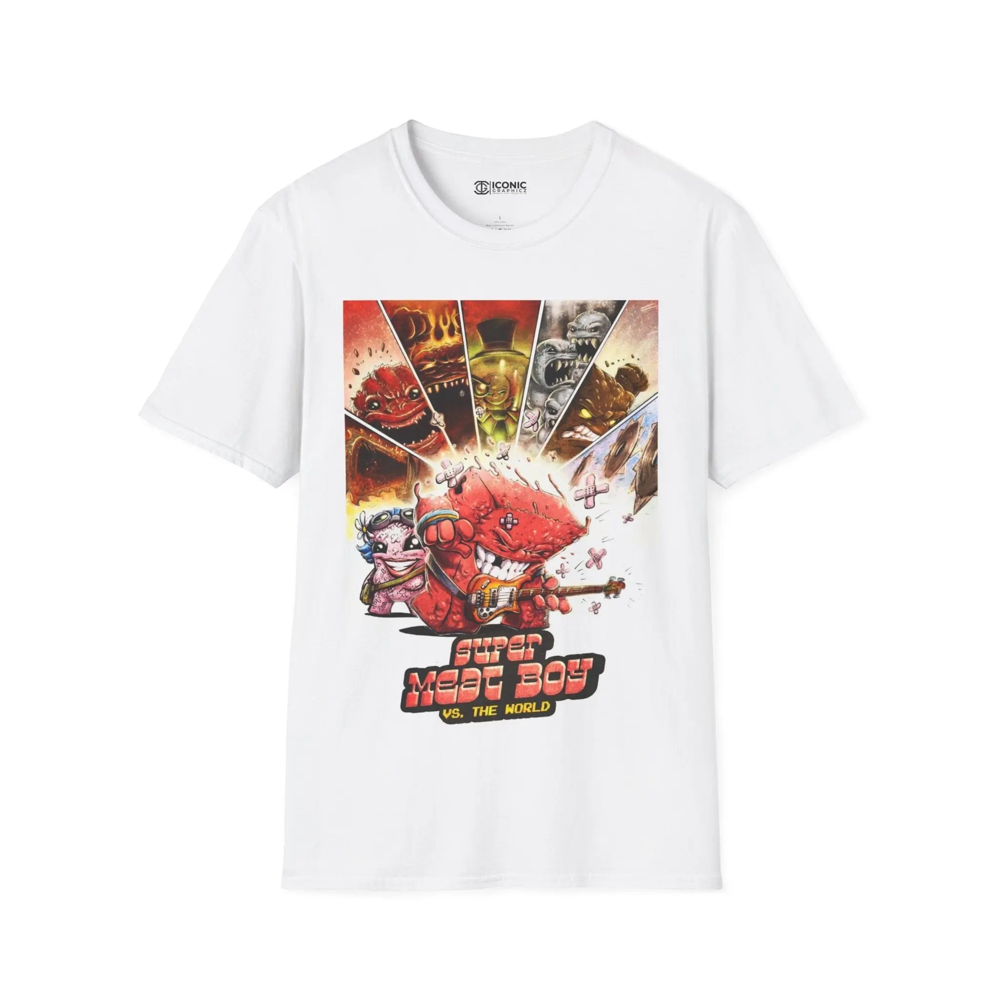 Super Meat Boy T-Shirt Printify