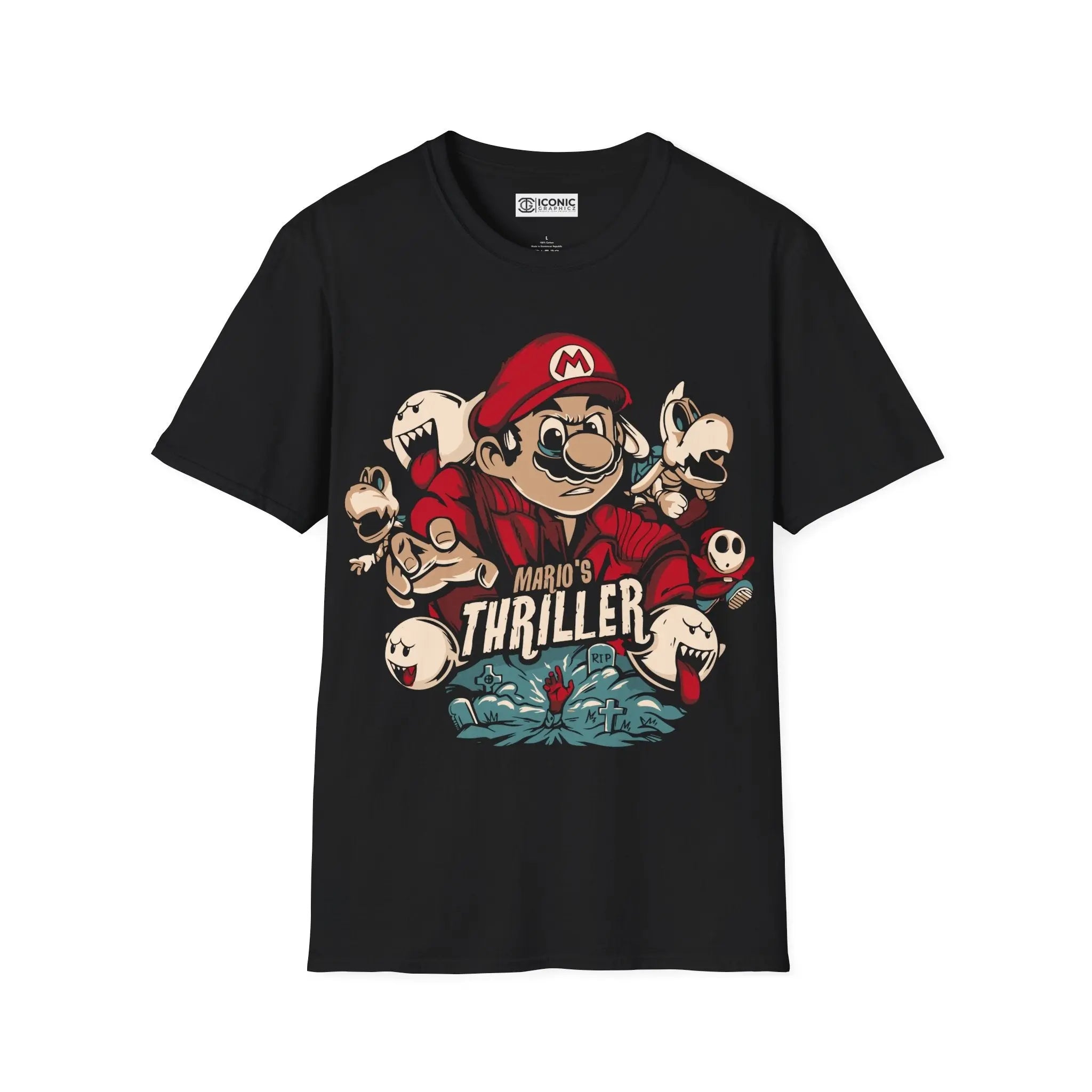 Super Thriller Graphic T-Shirt Printify