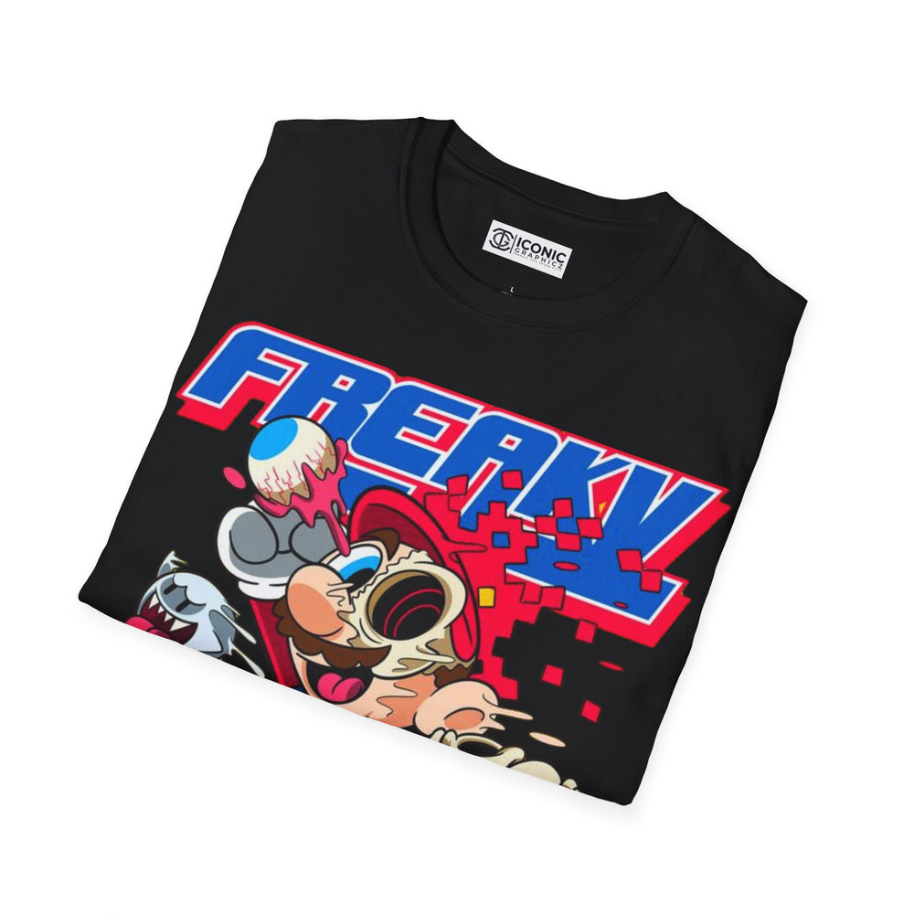 Super Mario T-Shirt - IGZ Clothing  - Mario Unisex Softstyle T-Shirt Best Price 26 at IGZ Clothing 