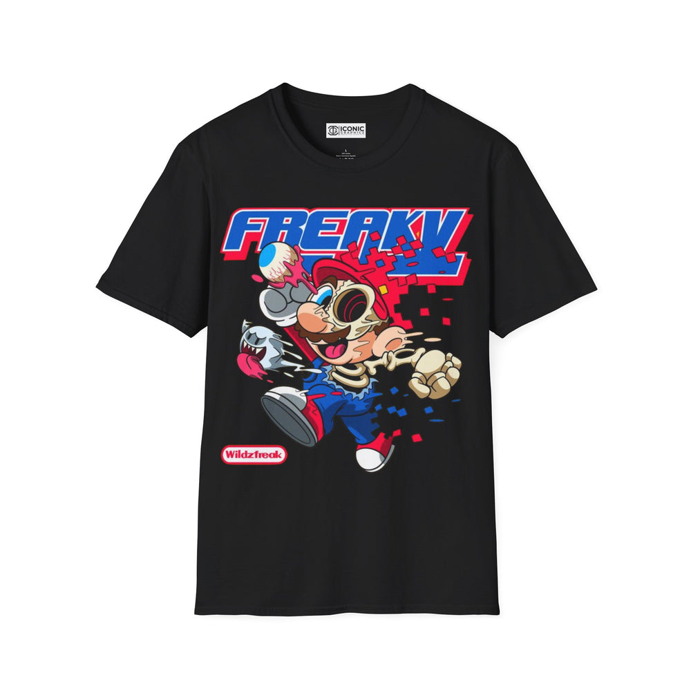 Super Mario T-Shirt - IGZ Clothing  - Mario Unisex Softstyle T-Shirt Best Price 26 at IGZ Clothing 