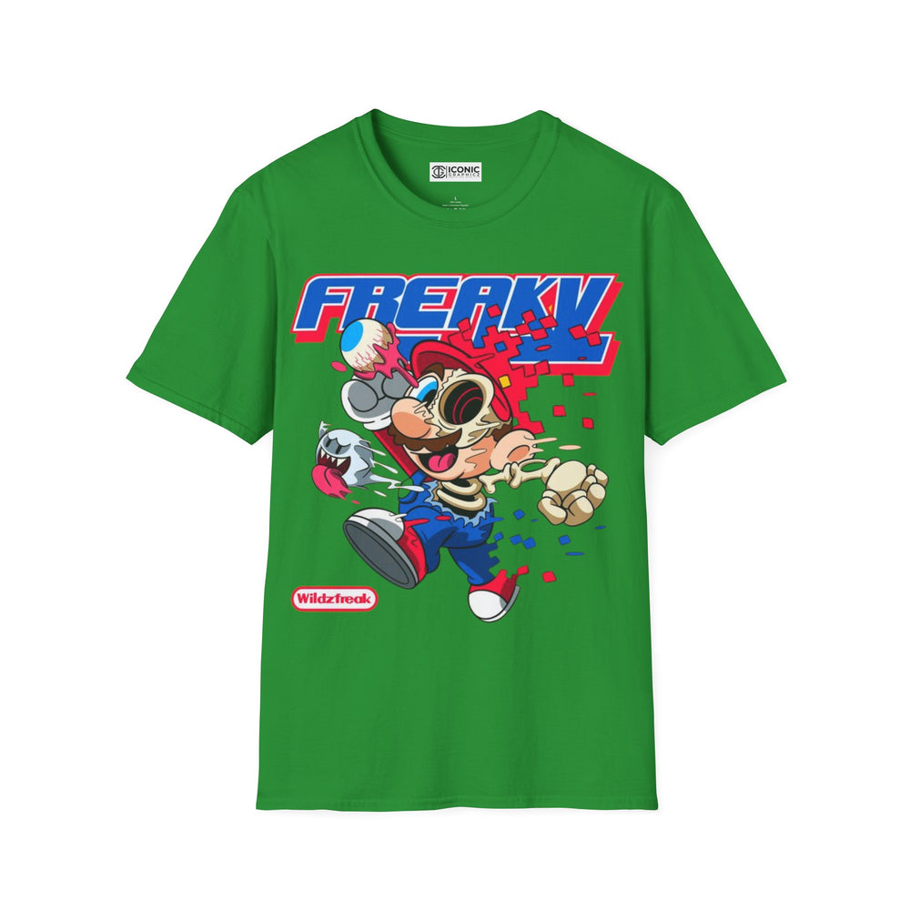 Super Mario T-Shirt - IGZ Clothing  - Mario Unisex Softstyle T-Shirt Best Price 26 at IGZ Clothing 