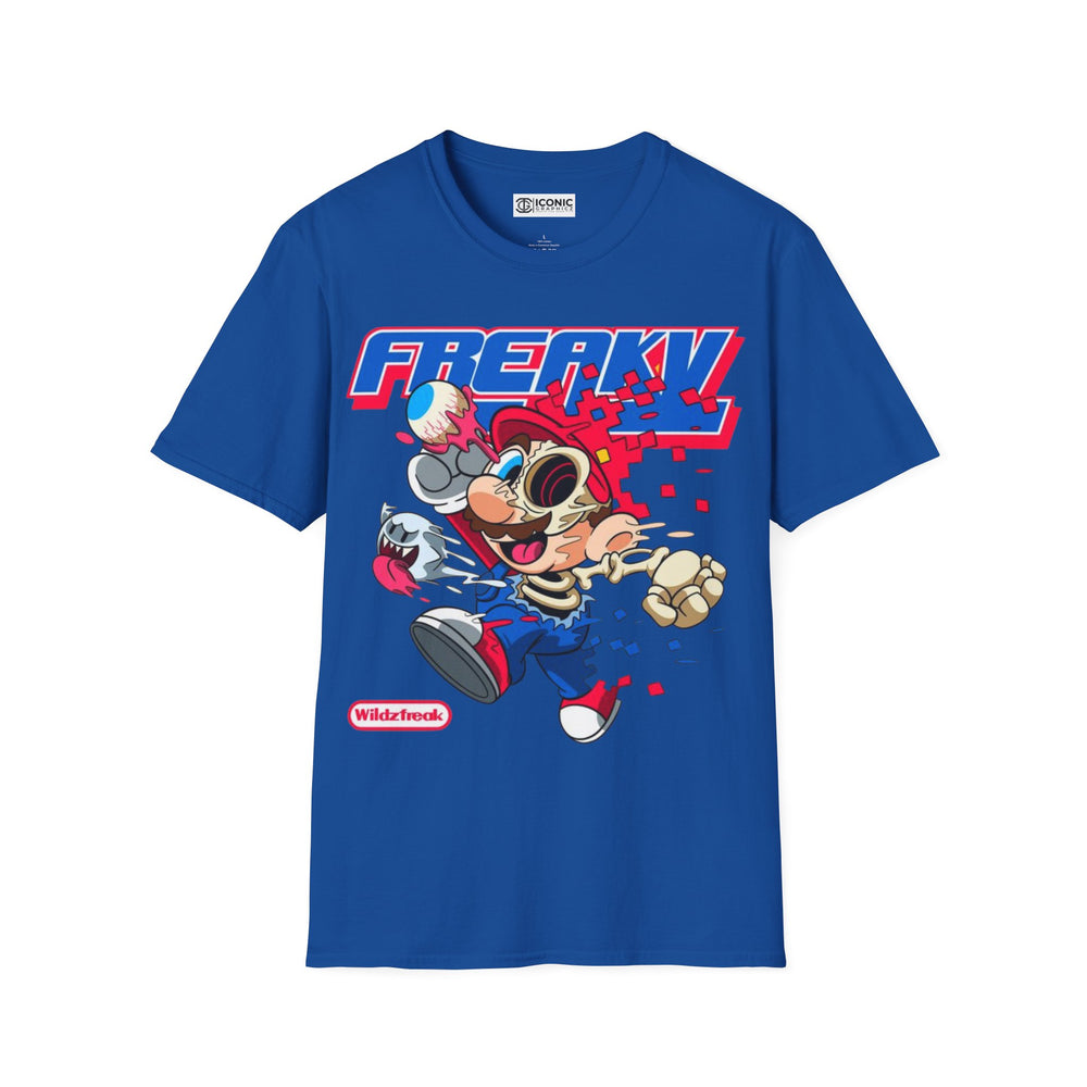 Super Mario T-Shirt - IGZ Clothing  - Mario Unisex Softstyle T-Shirt Best Price 26 at IGZ Clothing 