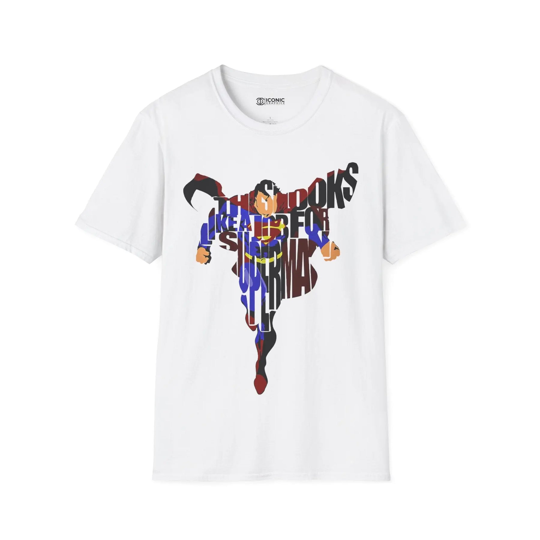 Superman T-Shirt Printify
