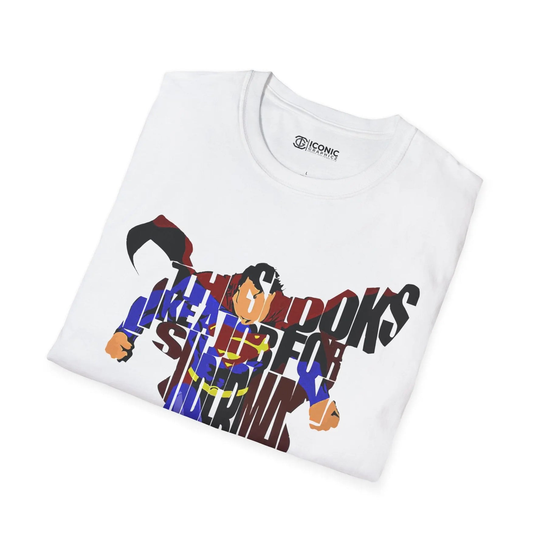 Superman T-Shirt Printify