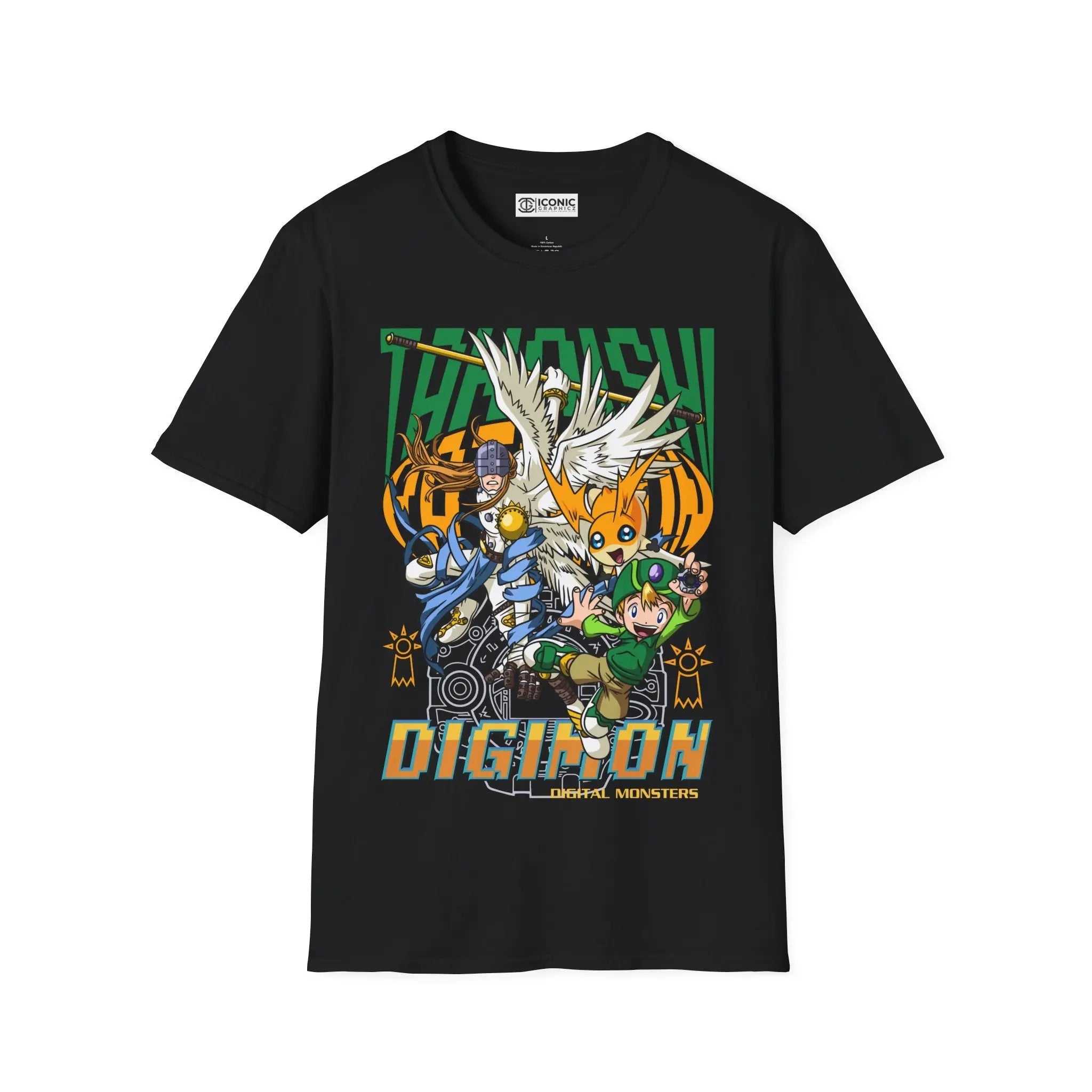 TAKAISHI X ANGEMON Digimon T-Shirt Printify