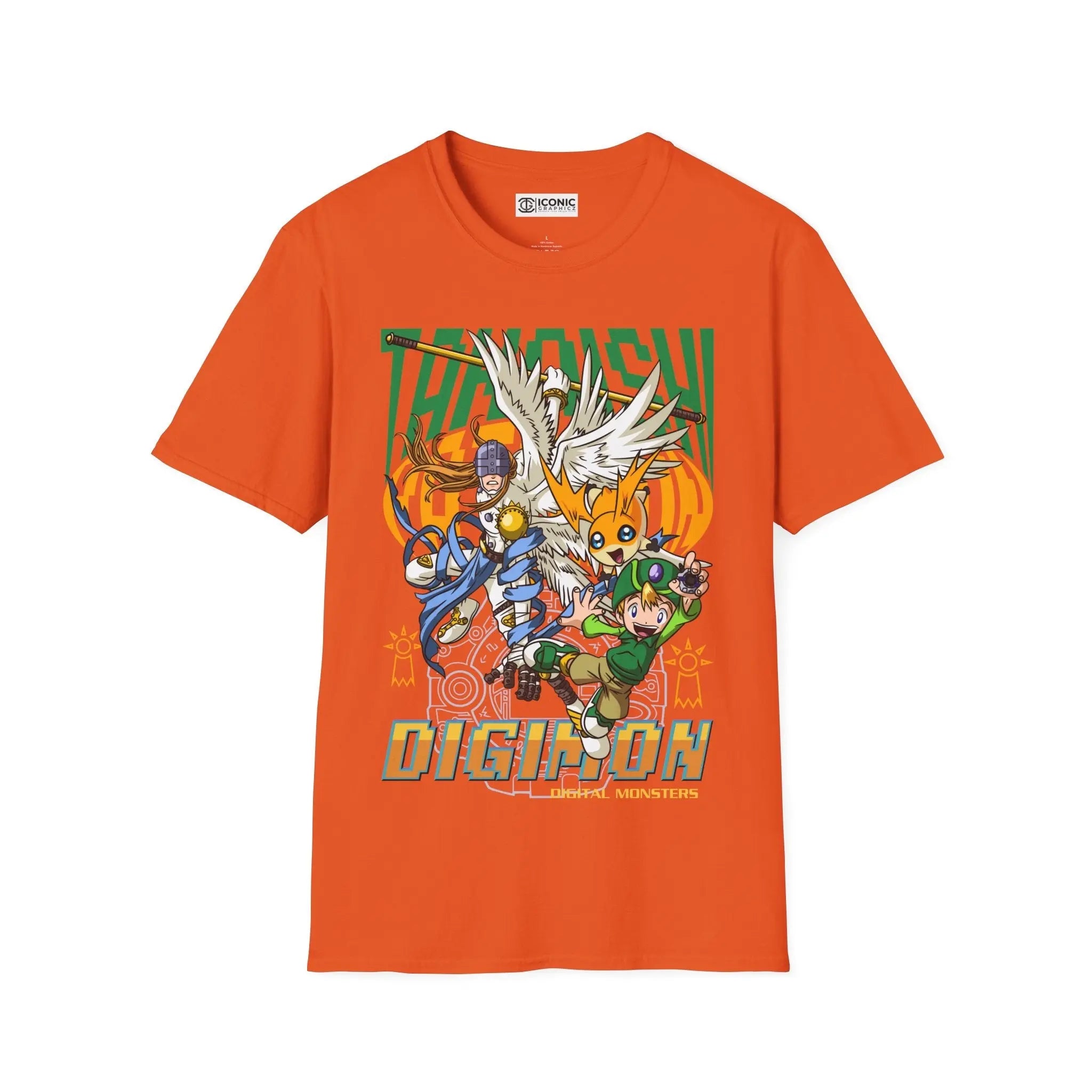 TAKAISHI X ANGEMON Digimon T-Shirt Printify