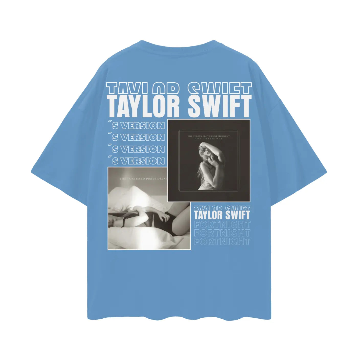 TAYLOR SWIFT Oversize Deep Drop Shoulder Tee ODMPOD