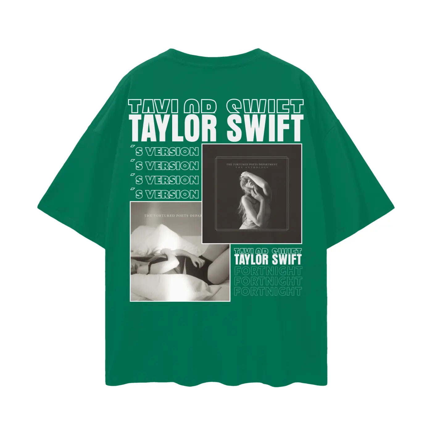 TAYLOR SWIFT Oversize Deep Drop Shoulder Tee ODMPOD