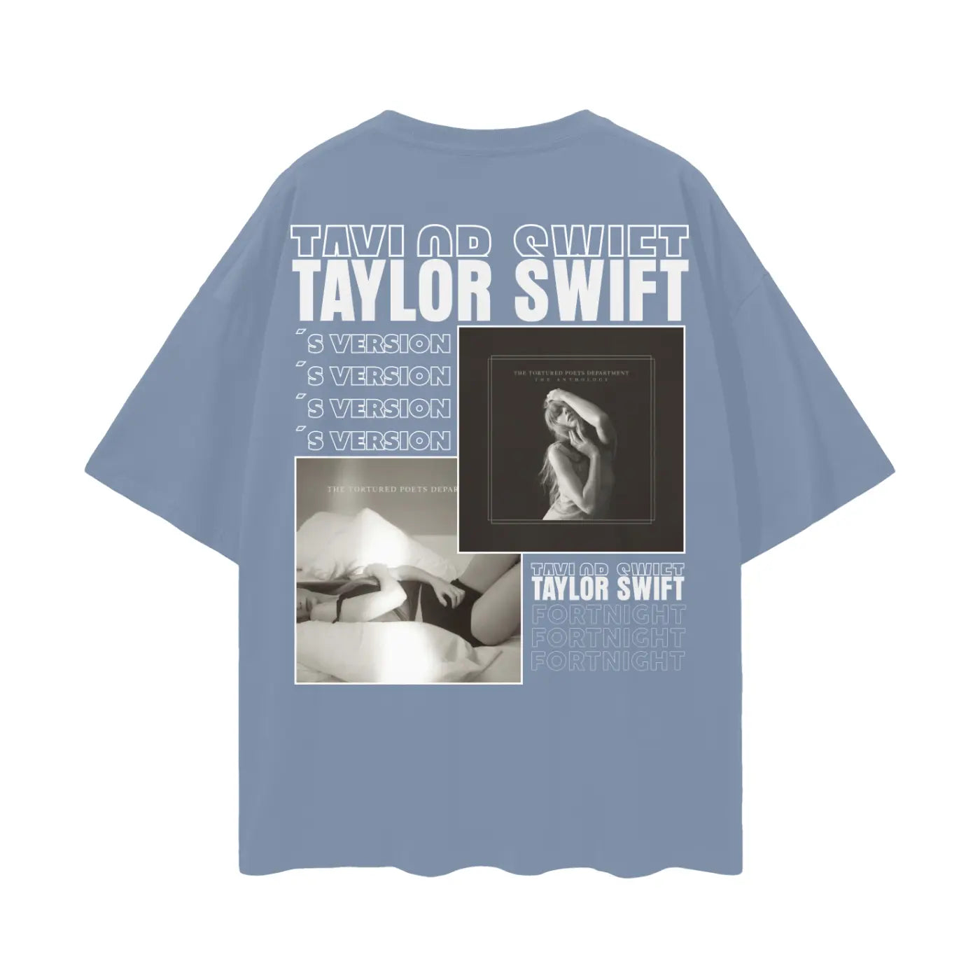 TAYLOR SWIFT Oversize Deep Drop Shoulder Tee ODMPOD