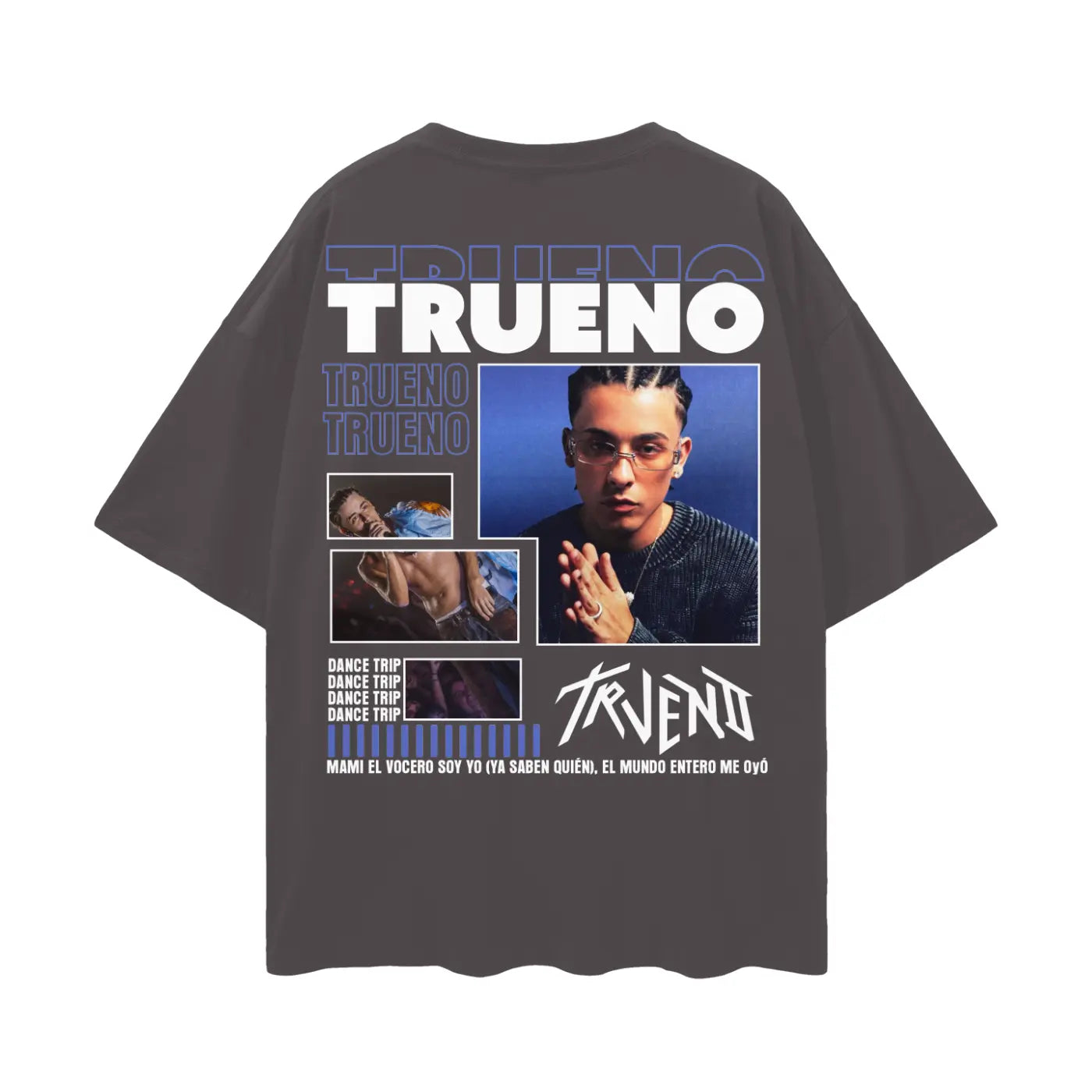 TRUENO Oversize Deep Drop Shoulder Tee ODMPOD