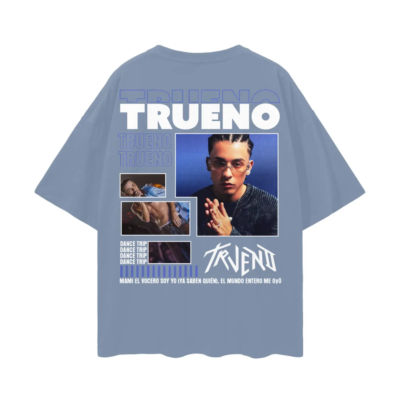 TRUENO Oversize Deep Drop Shoulder Tee ODMPOD