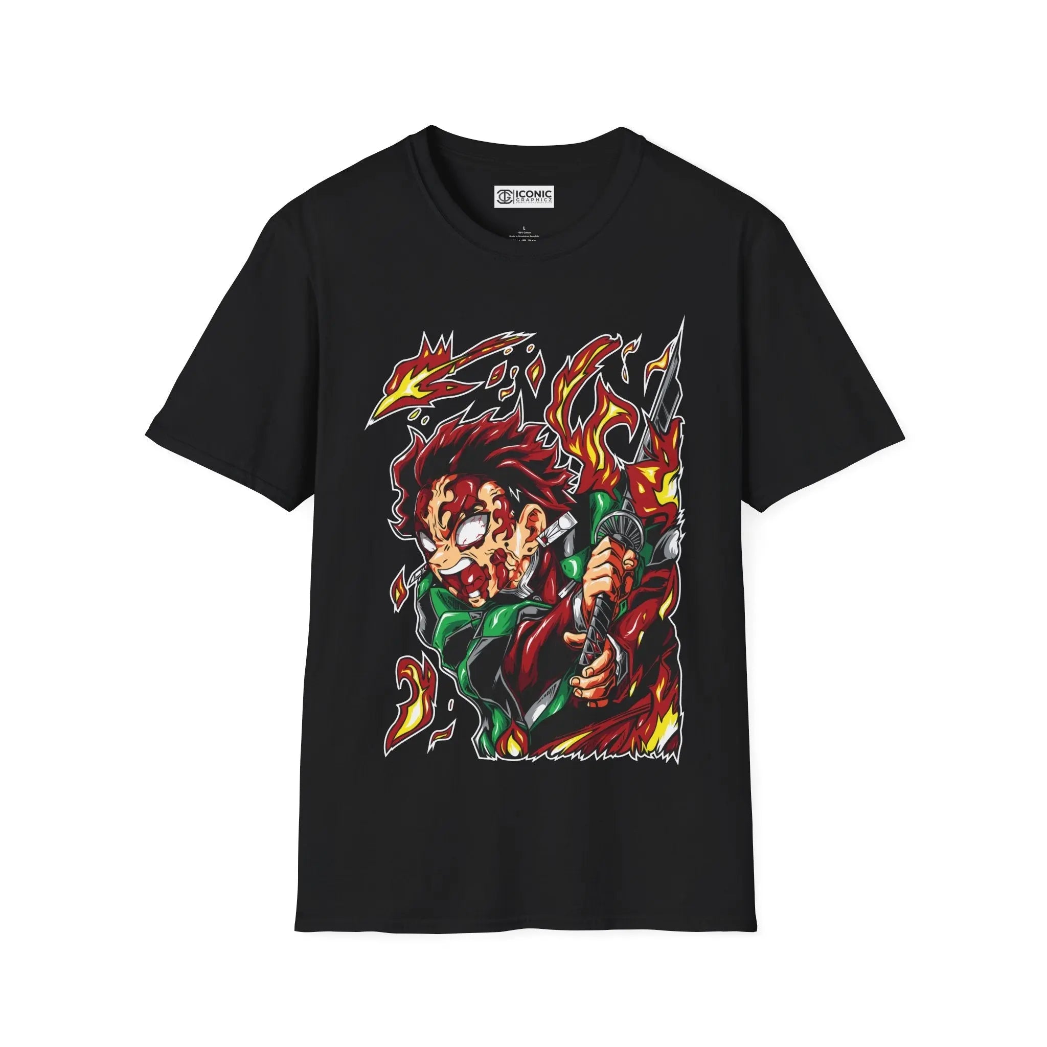 Tanjiro Demon Slayer T-Shirt Printify