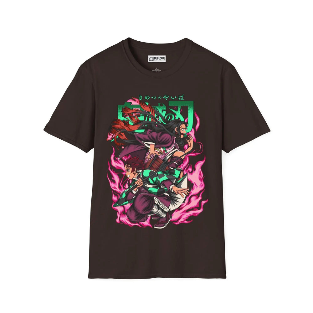 Tanjiro and Nezuko Demon Slayer T-Shirt Printify
