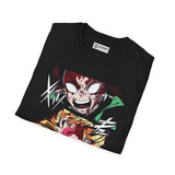 Tanjiro Demon Slayer T-Shirt - IGZ Clothing  - Tanjiro Unisex Softstyle T-Shirt Best Price 26 at IGZ Clothing 