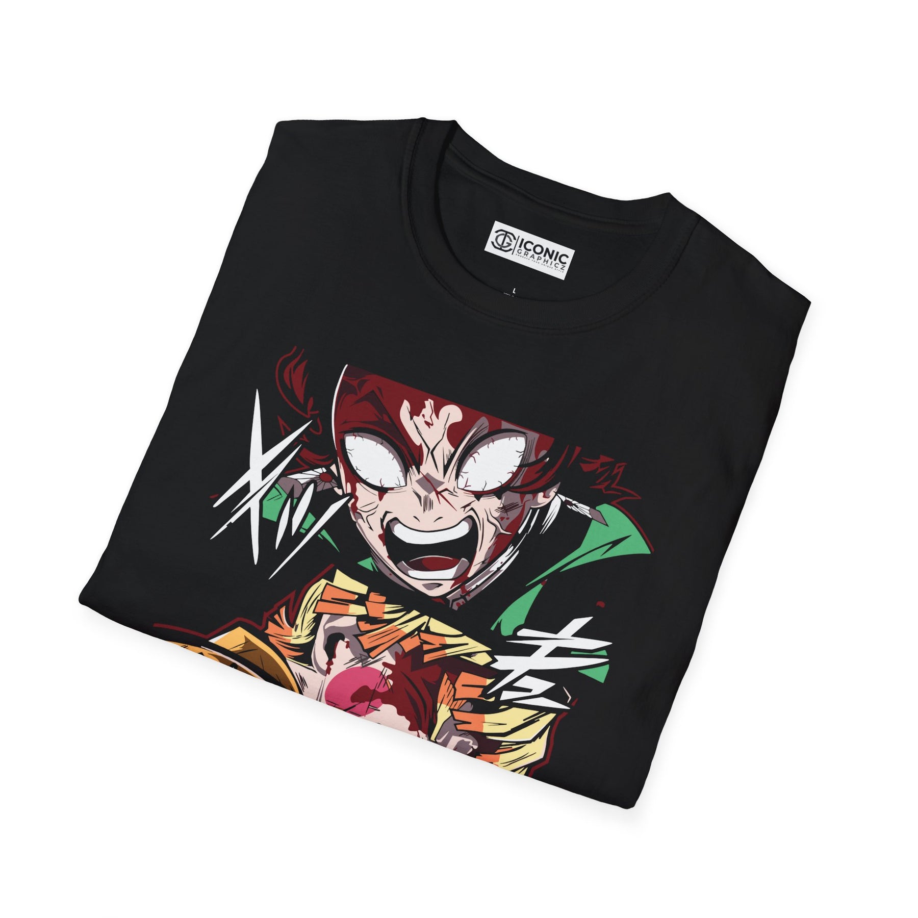 Tanjiro Demon Slayer T-Shirt - IGZ Clothing  - Tanjiro Unisex Softstyle T-Shirt Best Price 26 at IGZ Clothing 
