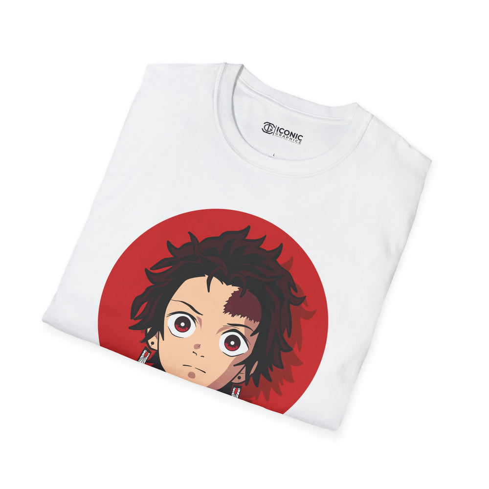 Tanjiro Demon Slayer T-Shirt - IGZ Clothing  - Tanjiro Unisex Softstyle T-Shirt Best Price 26 at IGZ Clothing 