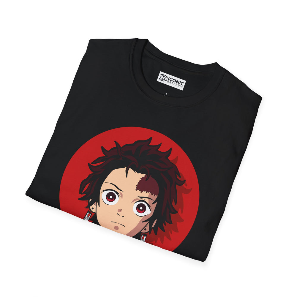 Tanjiro Demon Slayer T-Shirt - IGZ Clothing  - Tanjiro Unisex Softstyle T-Shirt Best Price 26 at IGZ Clothing 