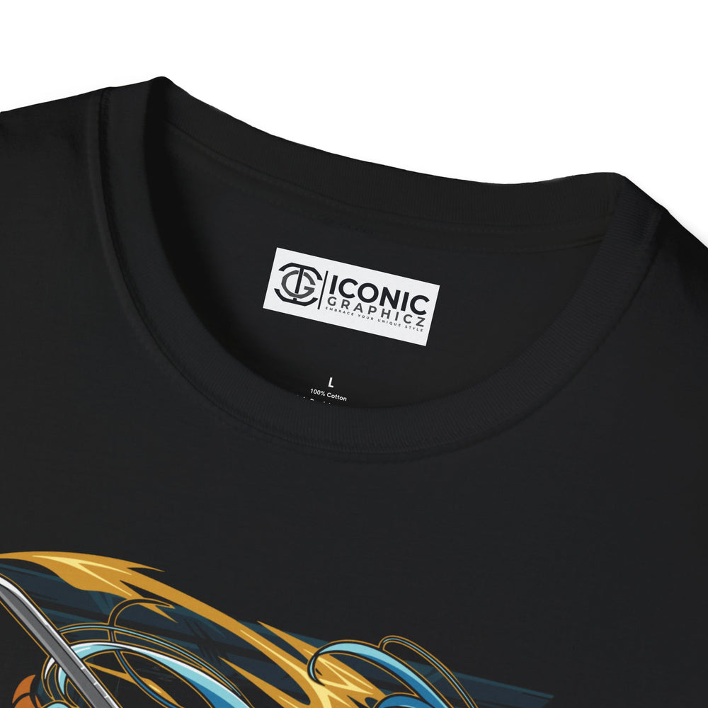 Tanjiro and Muichiro Demon Slayer T-Shirt - IGZ Clothing  - Tanjiro and Muichiro Unisex Softstyle T-Shirt Best Price 26 at IGZ Clothing 