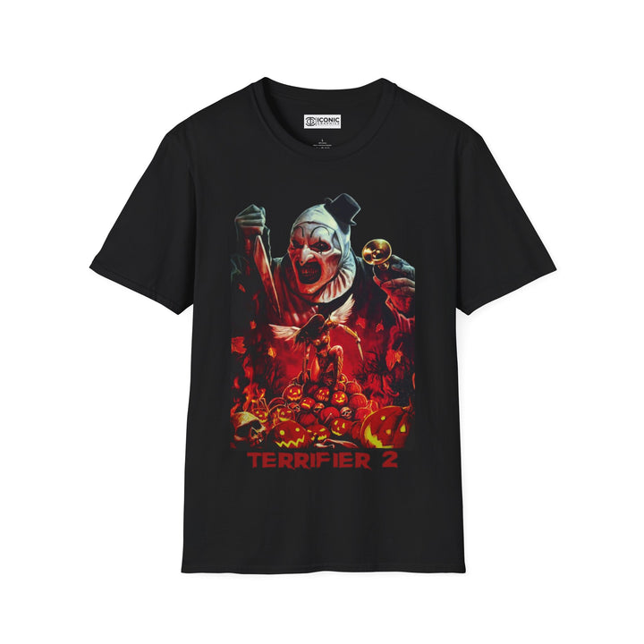 Terrifiers T-Shirt - IGZ Clothing  - Terrifier Unisex Softstyle T-Shirt Best Price 26 at IGZ Clothing 