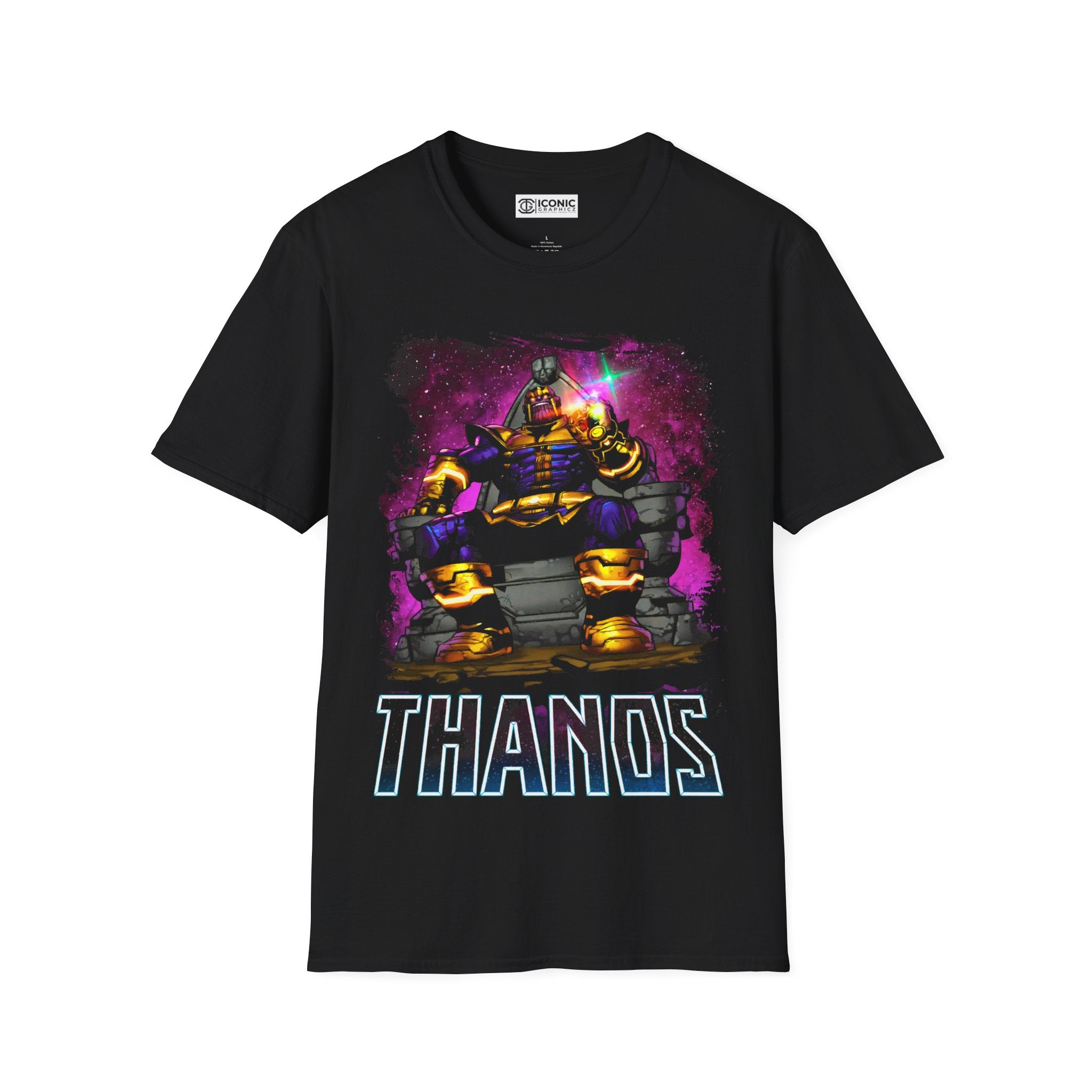 Thanos T-Shirt - IGZ Clothing  - Thanos Unisex Softstyle T-Shirt Best Price 26 at IGZ Clothing 