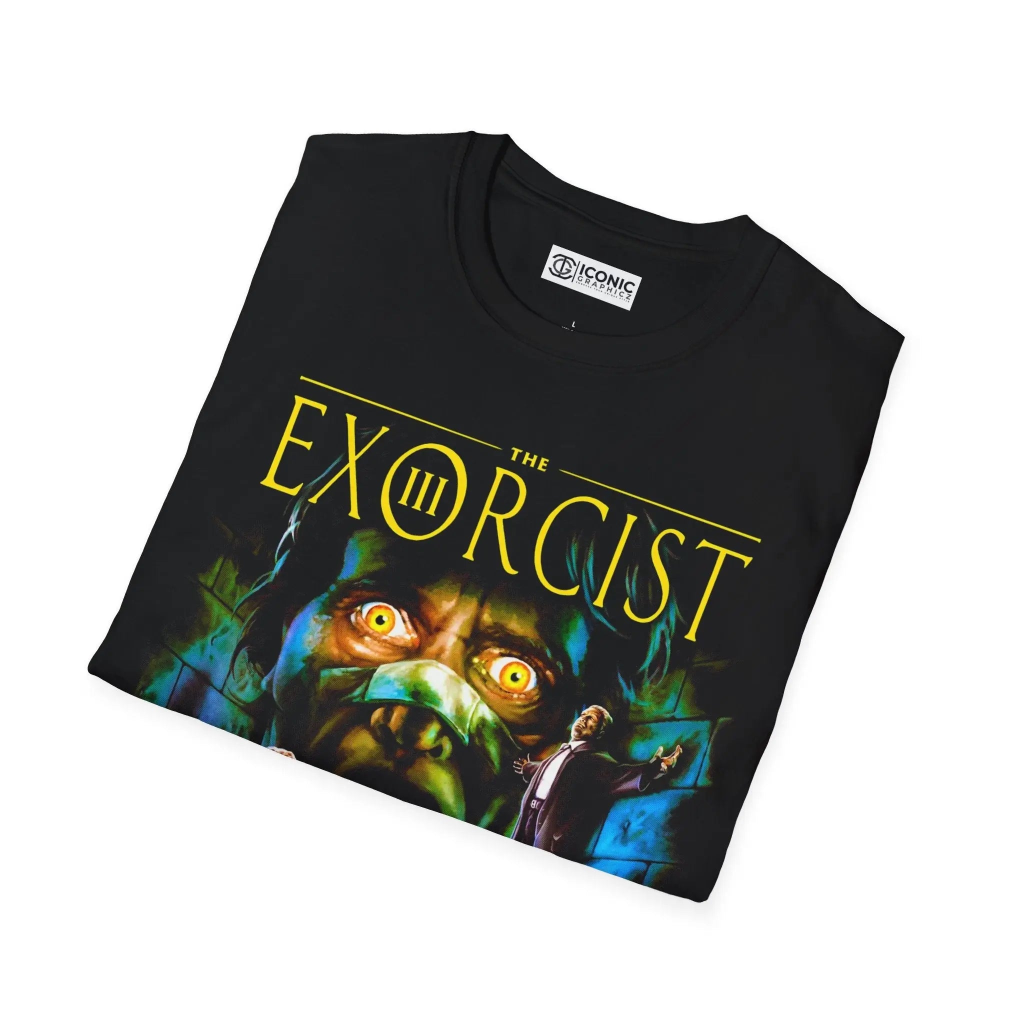 The Exorcist T-Shirt - Horror Movie Graphic Tee Printify