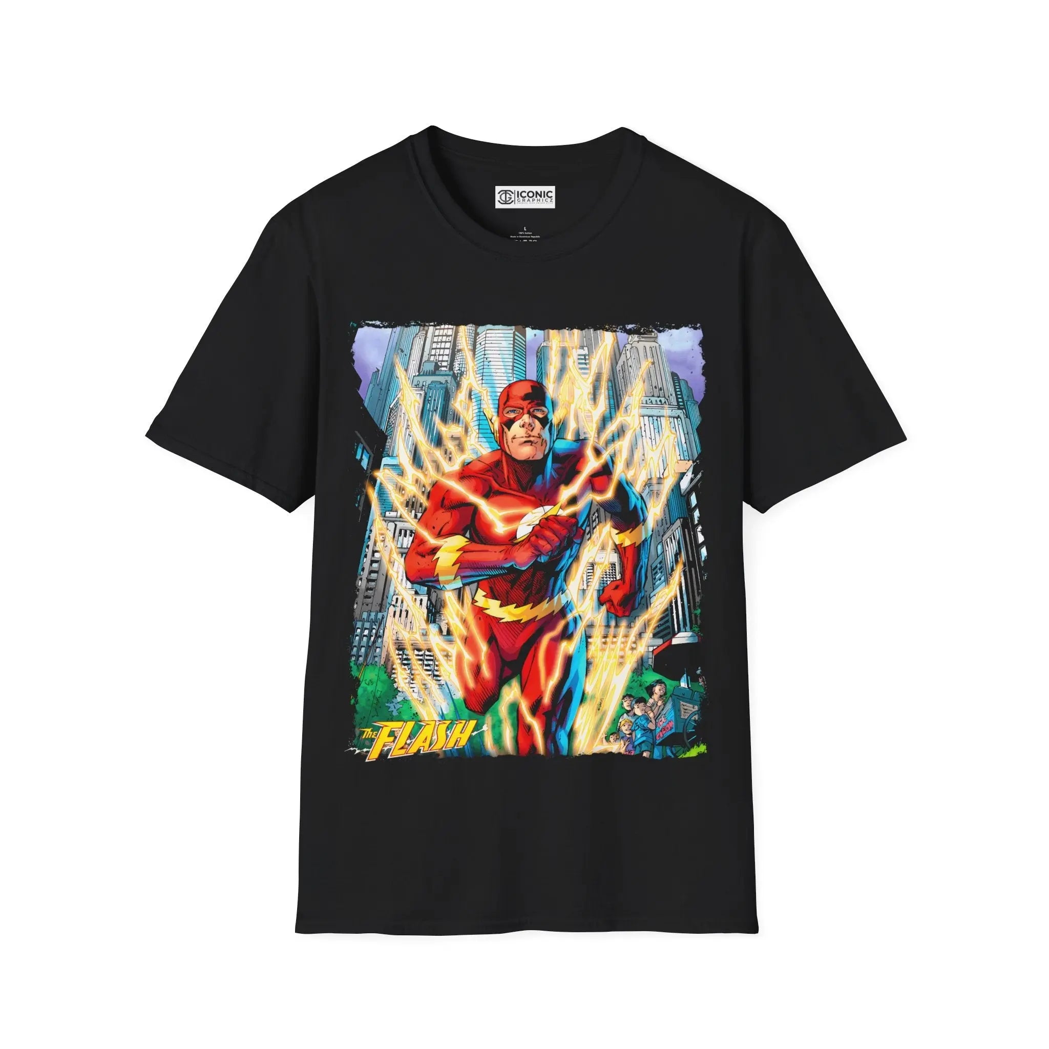 The Flash T-Shirt Printify