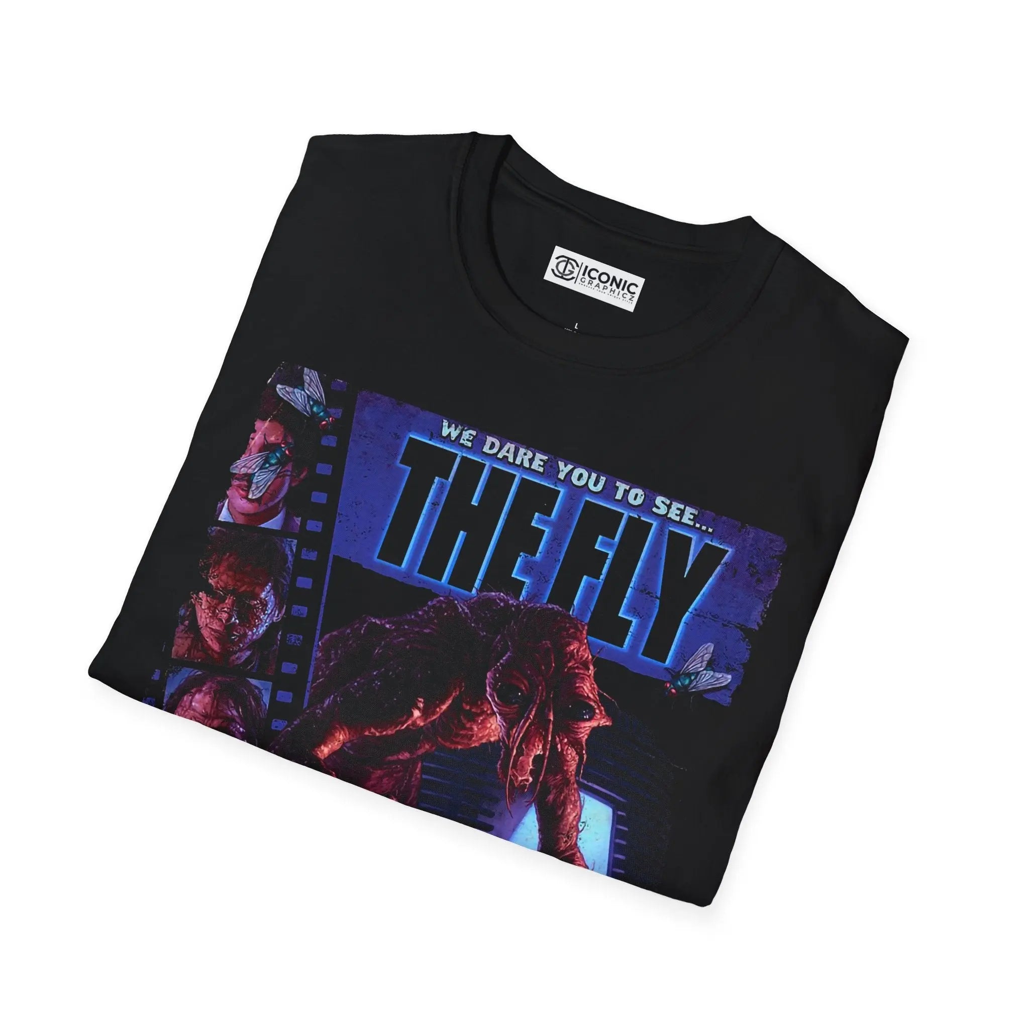 The Fly Retro Horror T-Shirt Printify