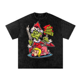 The Grintch Acid Wash Oversize T-Shirt - 250 GSM ODMPOD