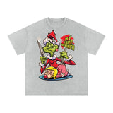 The Grintch Acid Wash Oversize T-Shirt - 250 GSM ODMPOD