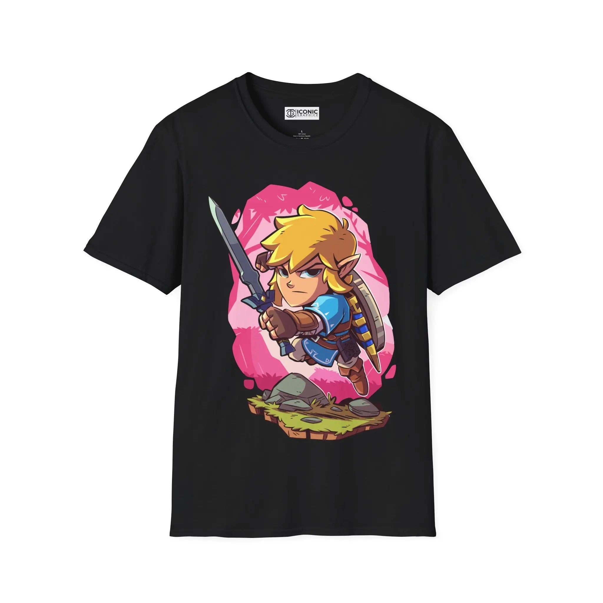 The Legend of Zelda Link T-Shirt Printify