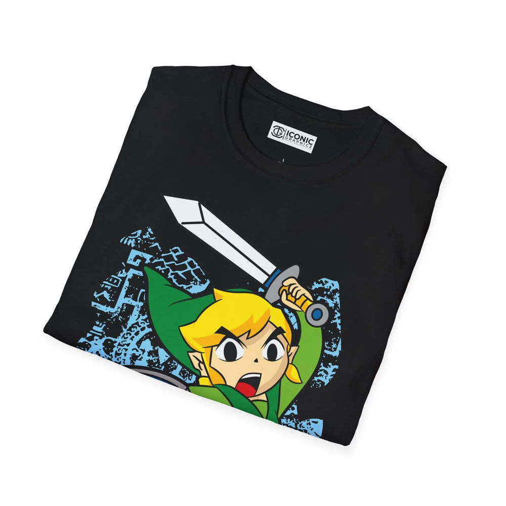 The legend of Zelda Link T-Shirt Printify