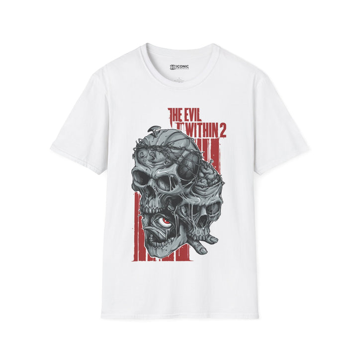 The Evil Within 2 T-Shirt - IGZ Clothing  - The Evil Within 2 Unisex Softstyle T-Shirt Best Price 26 at IGZ Clothing 