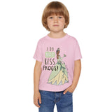 Tiana Toddler T-Shirt - 'I Do Not Kiss Frogs!' - Fun Princess Design Printify