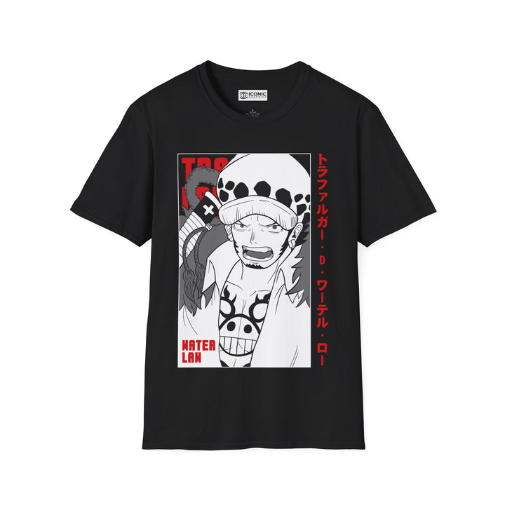 Trafalgar D. Water Law One Piece T-Shirt - IGZ Clothing  - Law Unisex Softstyle T-Shirt Best Price 26 at IGZ Clothing 