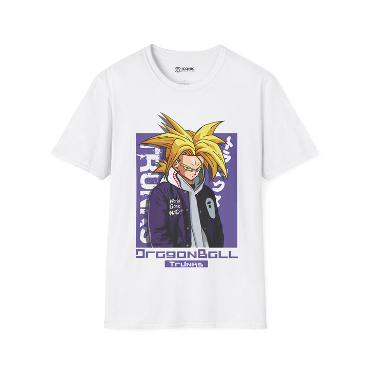 Trunks Dragonball T-Shirt - IGZ Clothing  - Trunks Unisex Softstyle T-Shirt Best Price 26 at IGZ Clothing 