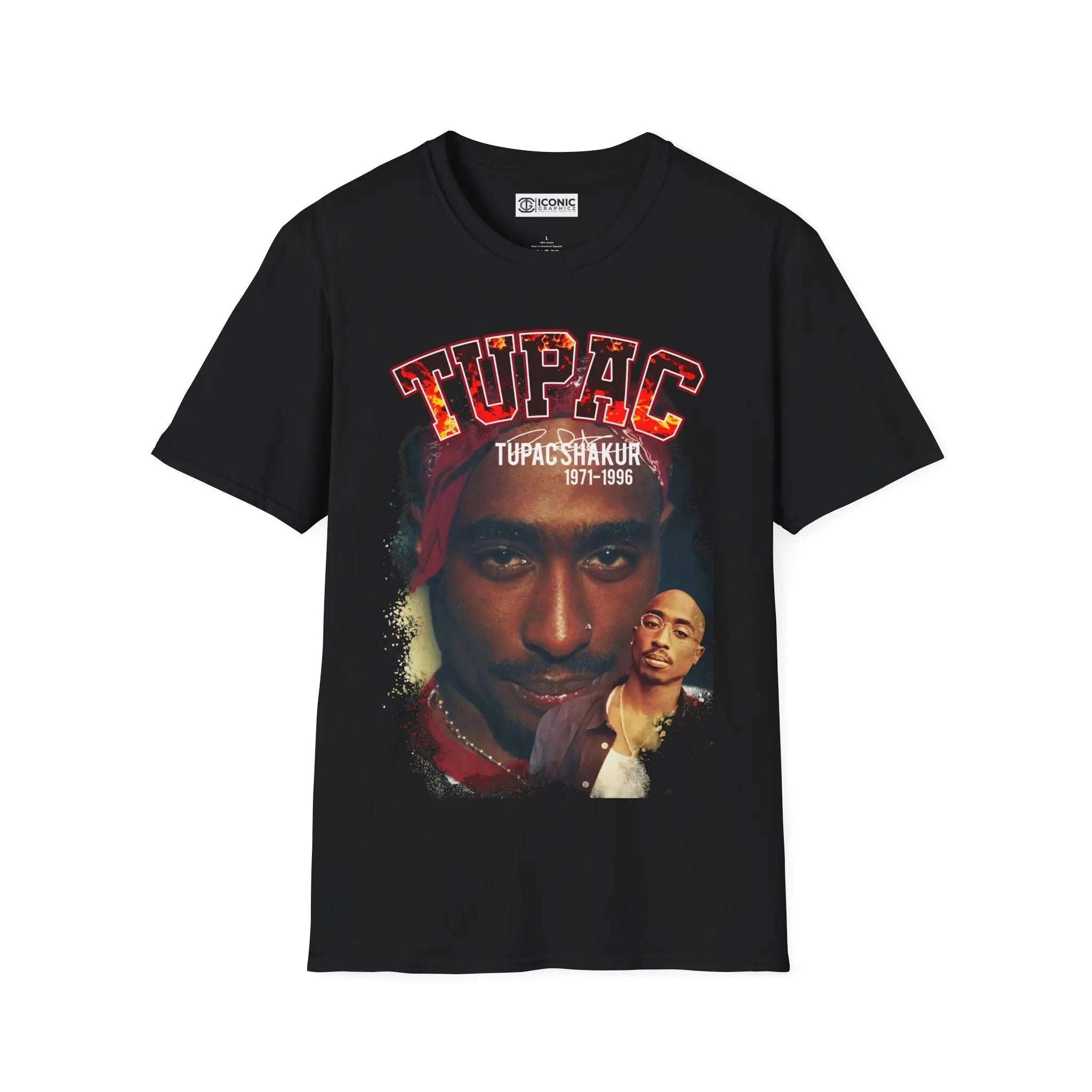 Tupac T-Shirt Printify