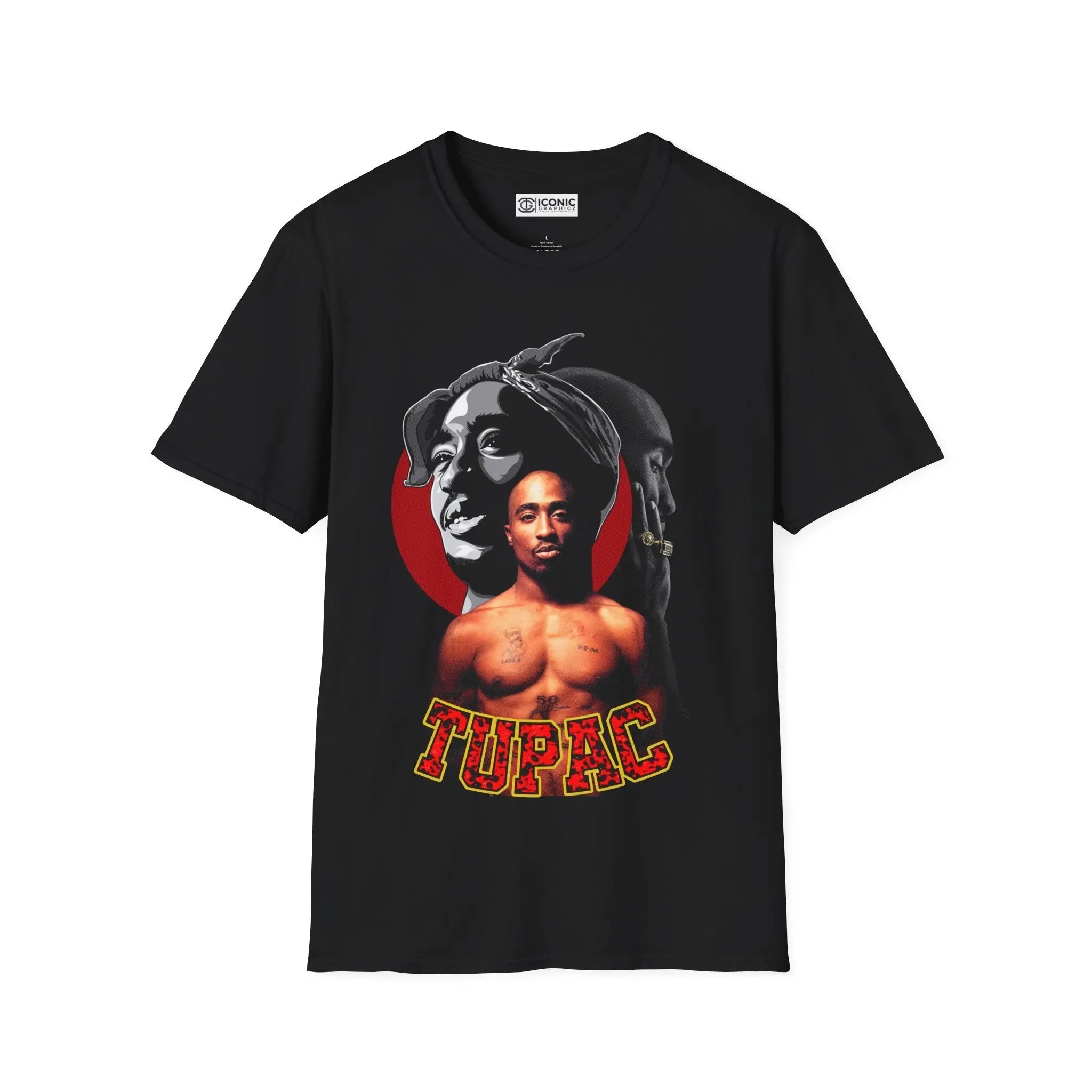 Tupac T-Shirt Printify