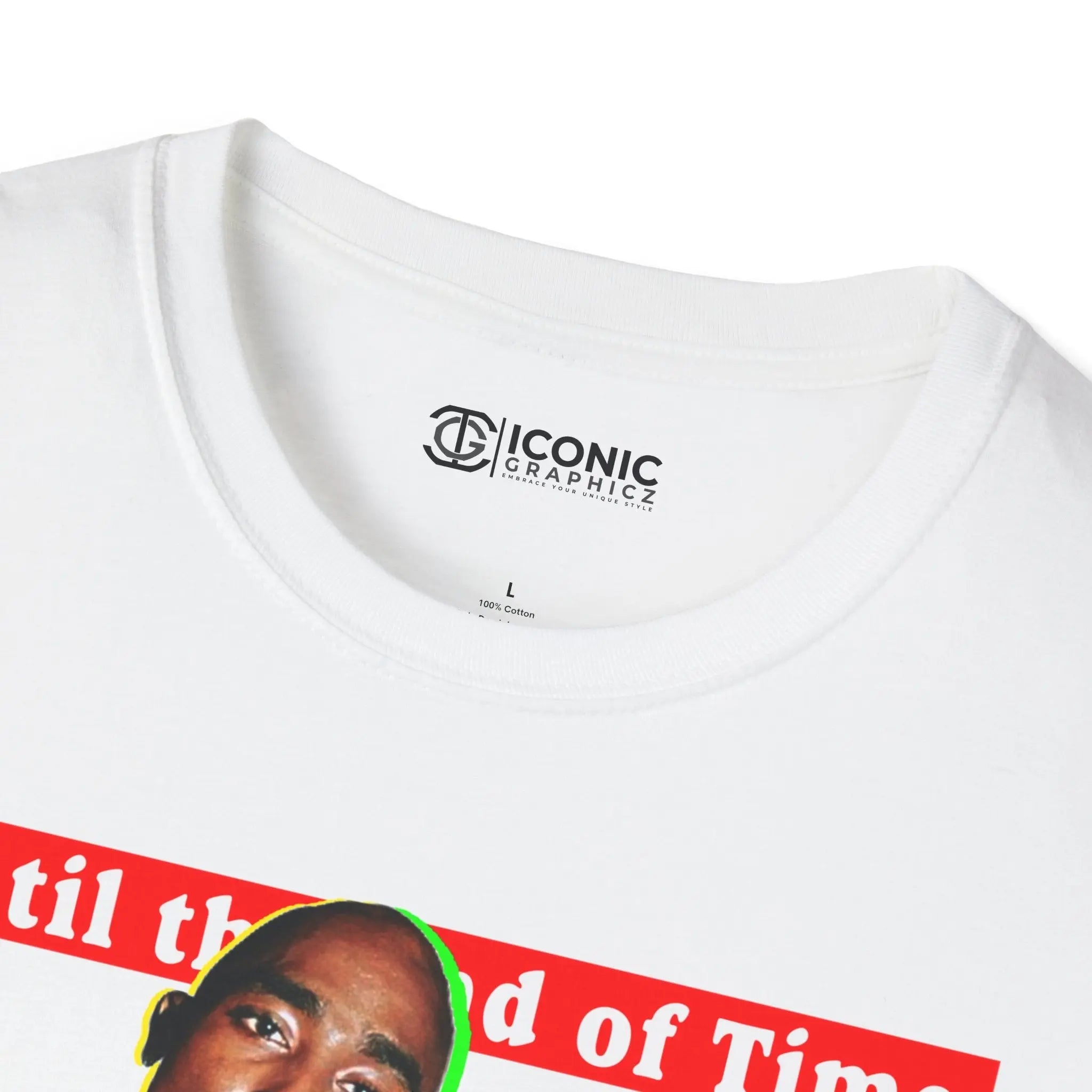 Tupac T-Shirt Printify