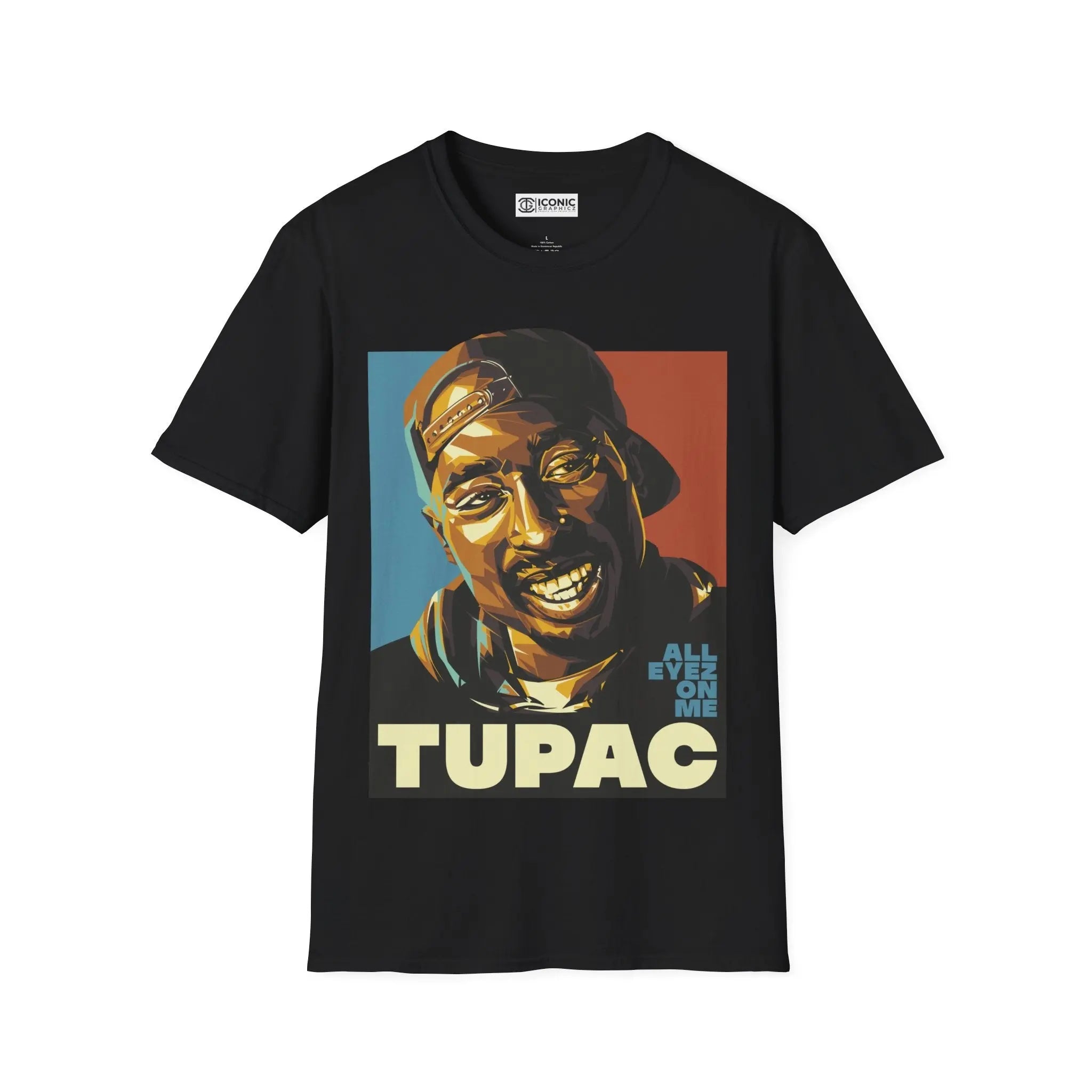 Tupac T-Shirt Printify