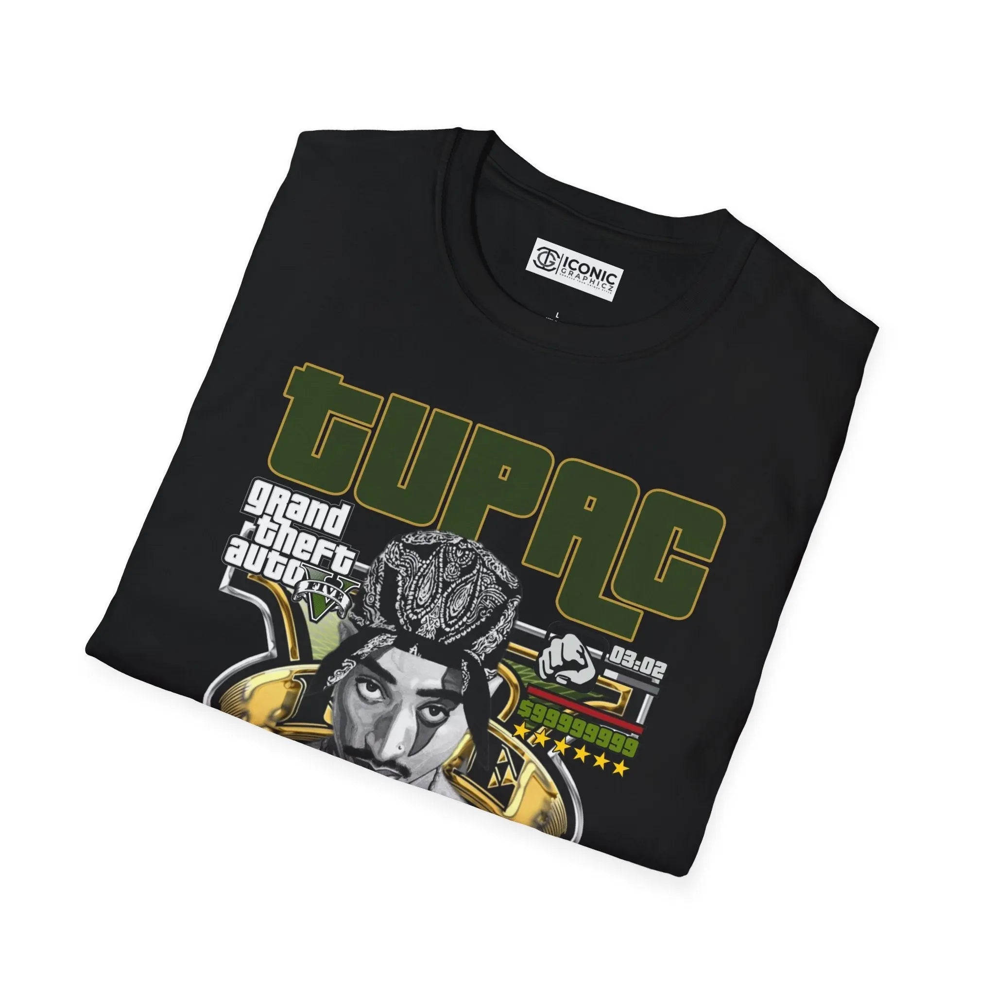 Tupac T-Shirt Printify