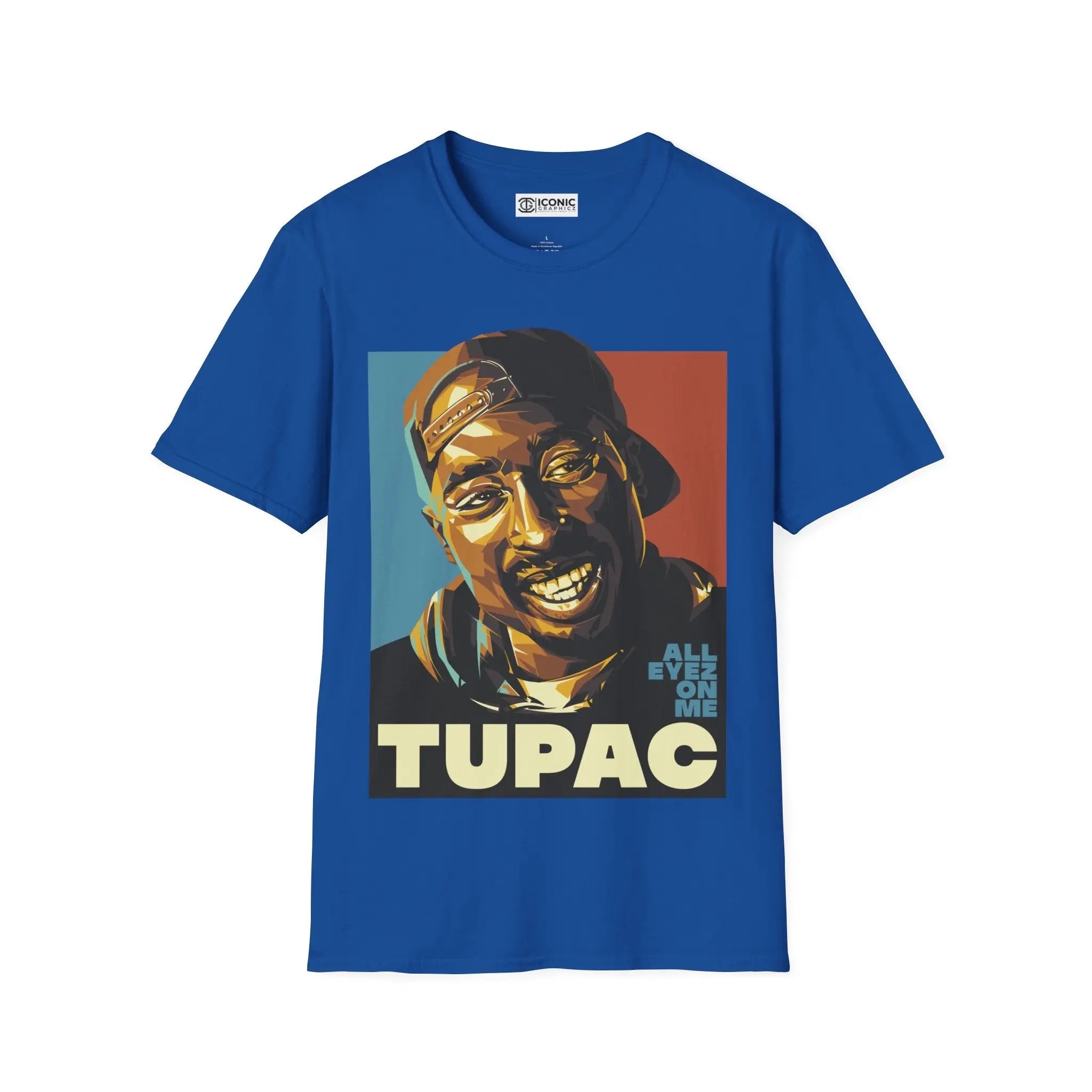 Tupac T-Shirt Printify