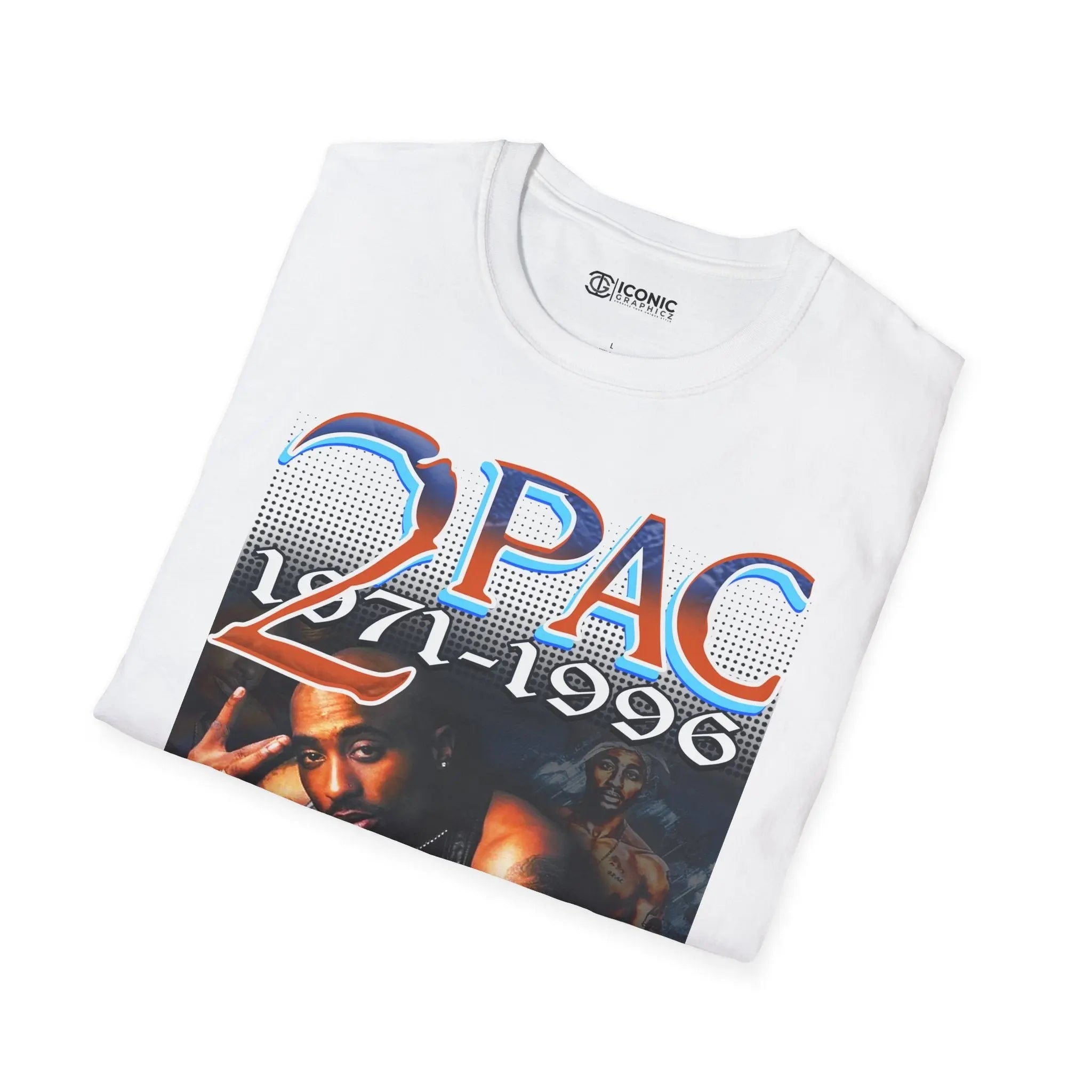 Tupac T-Shirt Printify
