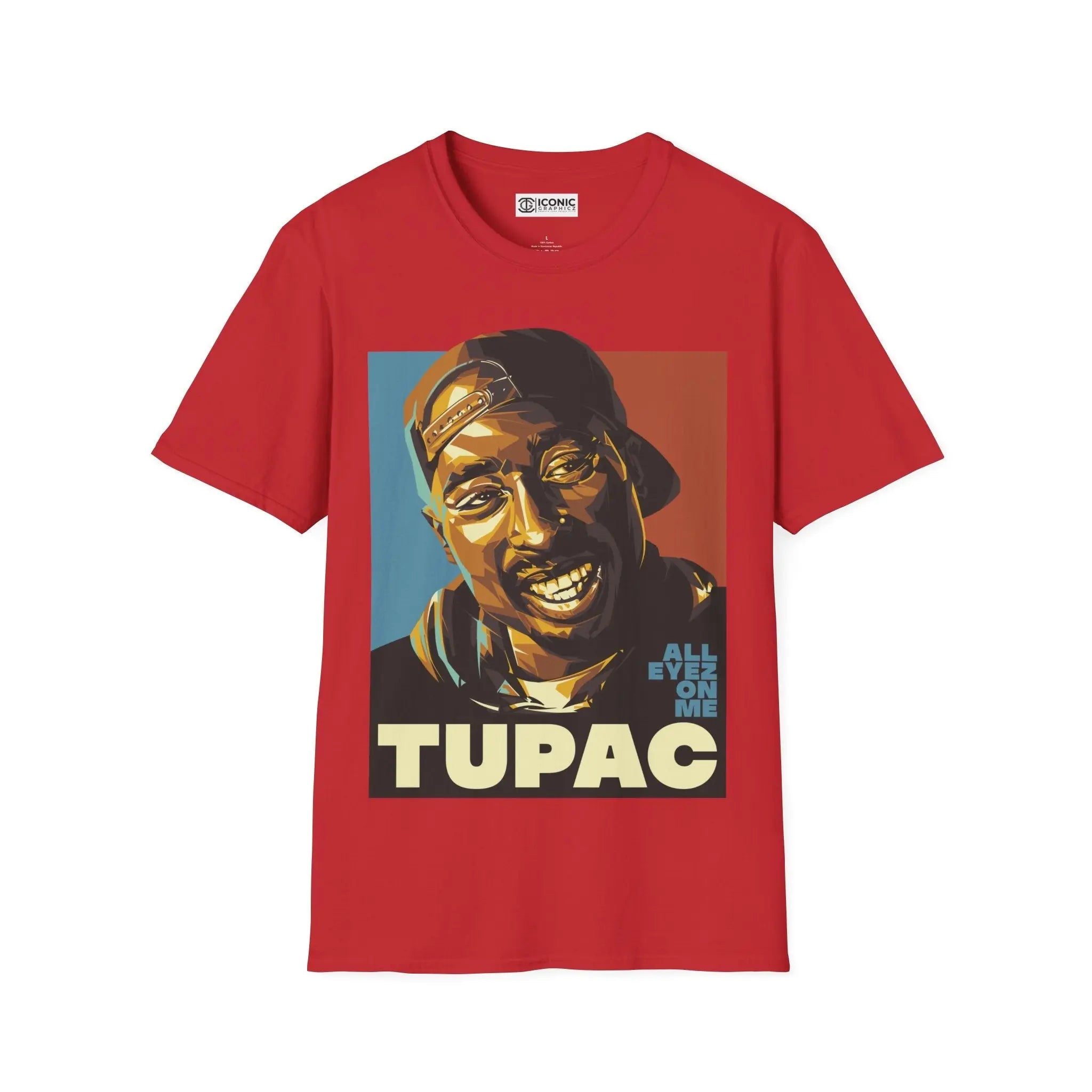 Tupac T-Shirt Printify