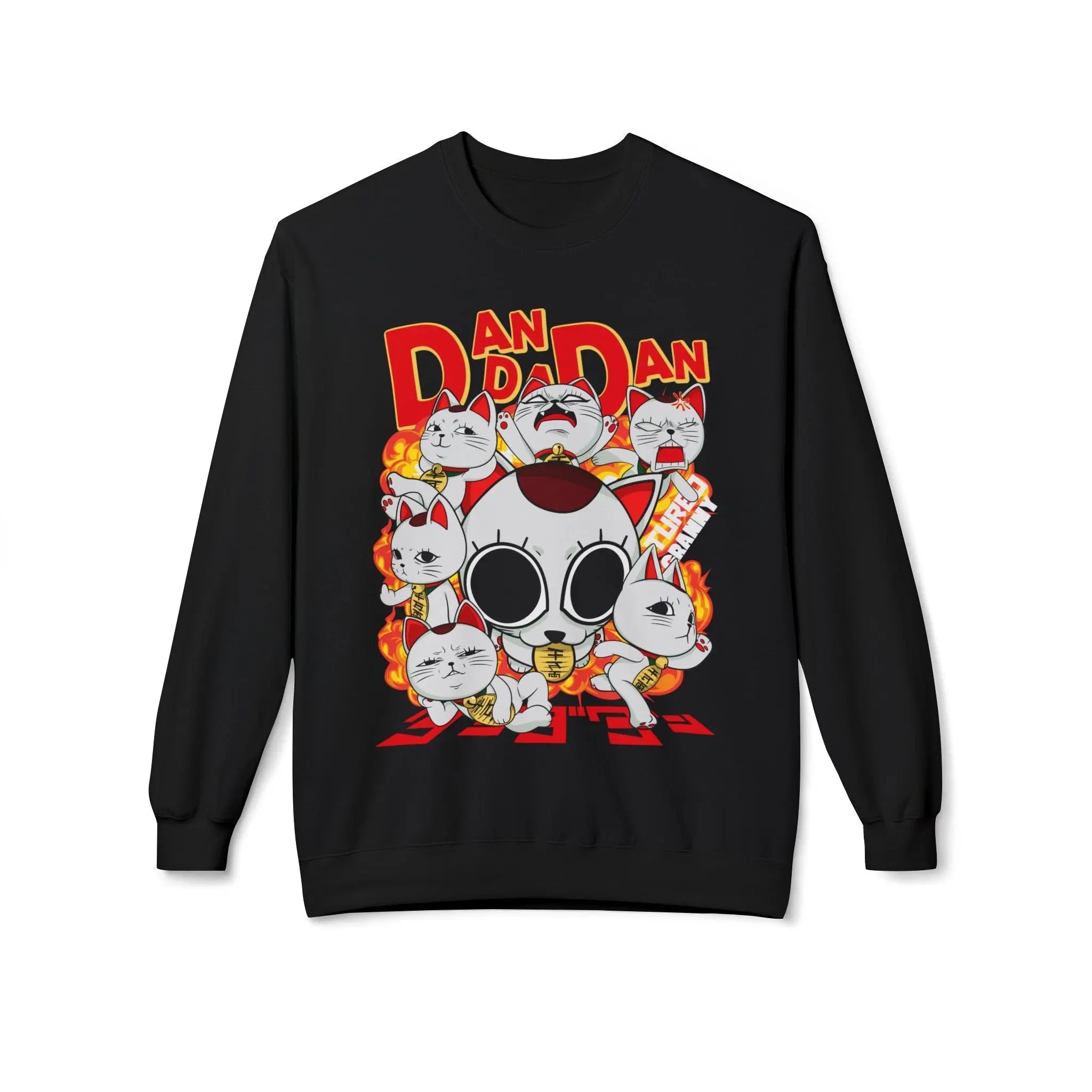 Turbo Granny Dandadan Fleece Sweatshirt Printify