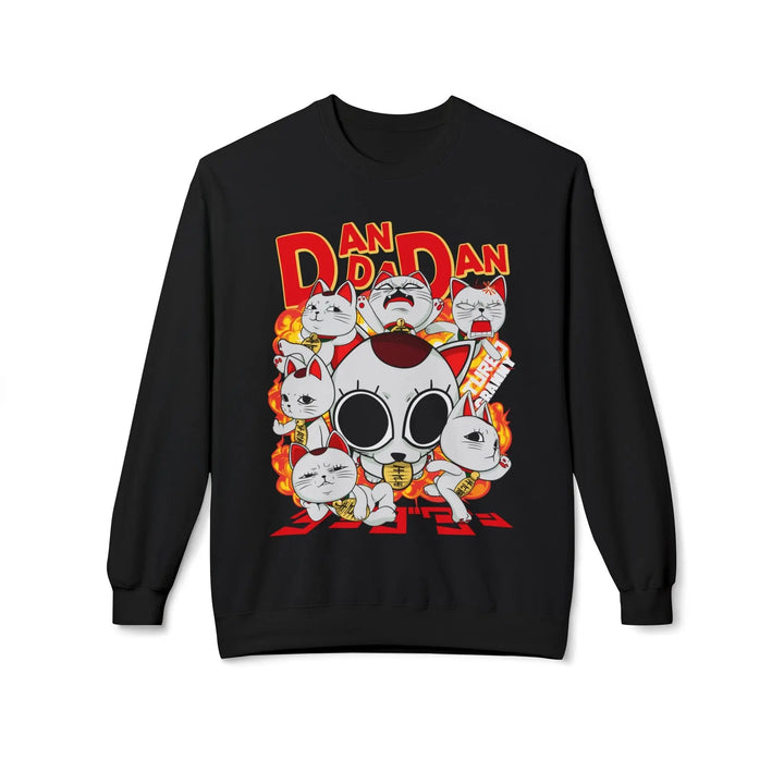 Turbo Granny Dandadan Fleece Sweatshirt Printify