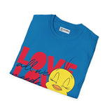 Tweety Looney Toons T-Shirt - Cute Cartoon Design Printify