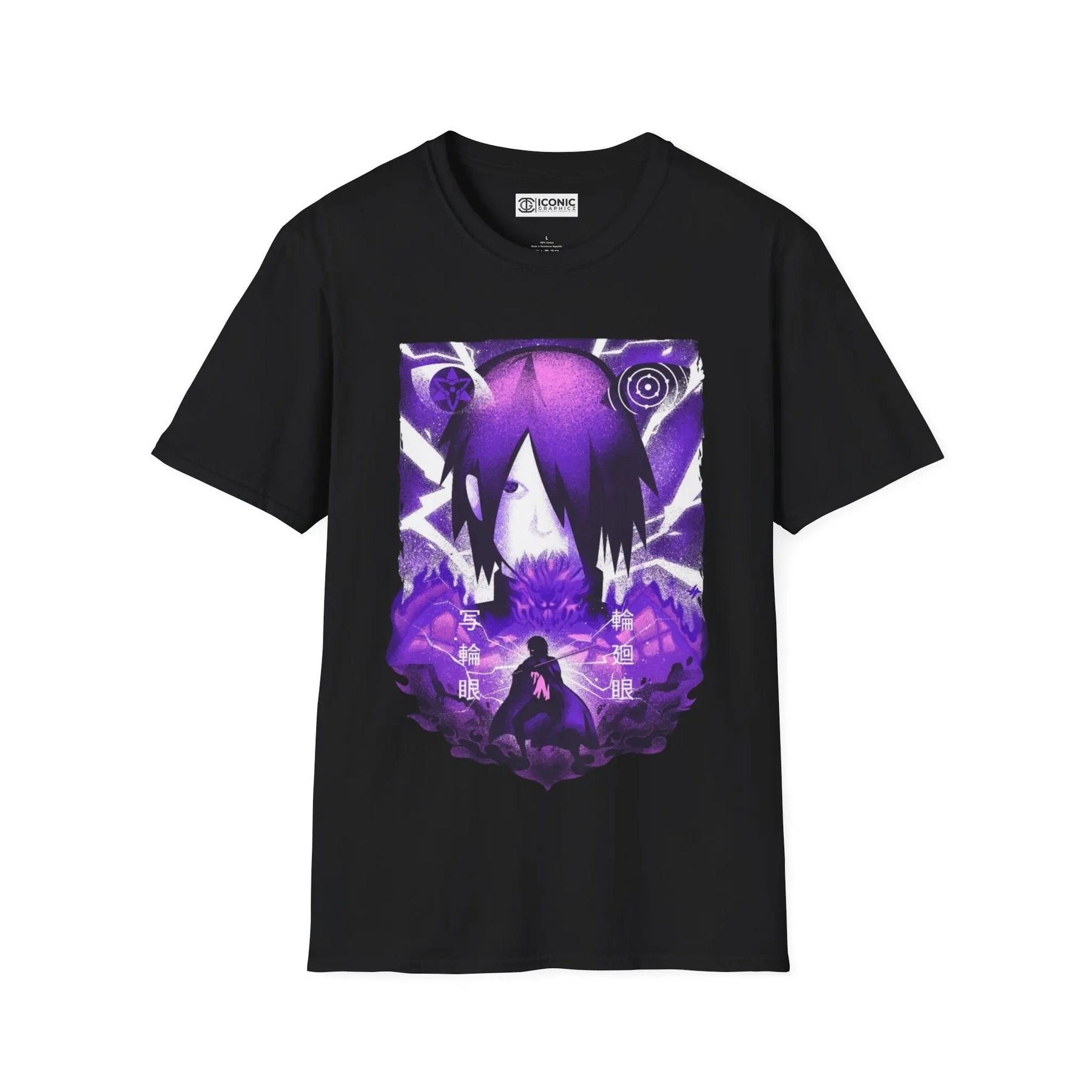 Uchiha Sasuke Naruto T-Shirt Printify