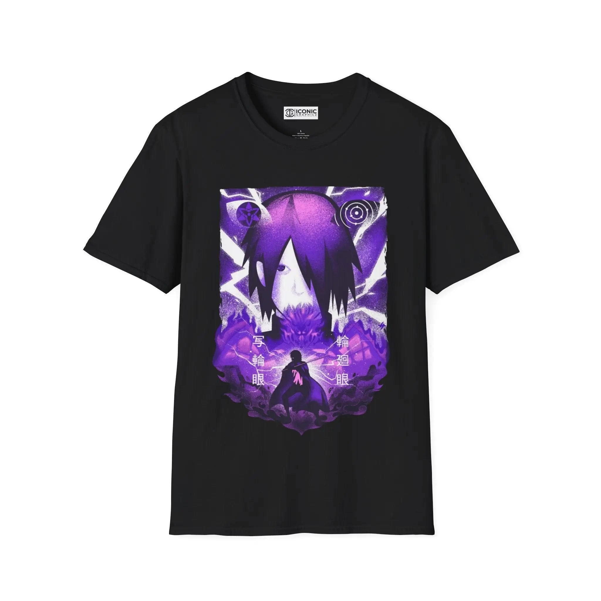 Uchiha Sasuke Naruto T-Shirt Printify