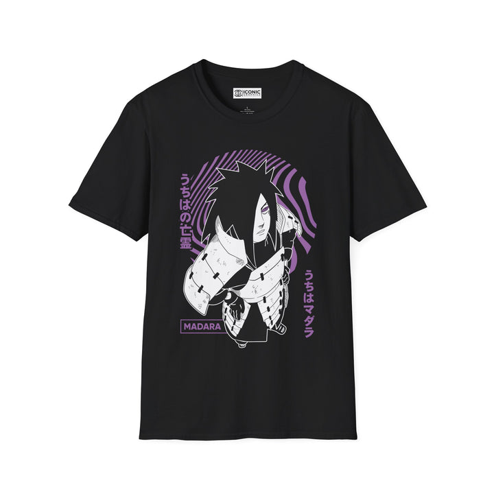 Uchiha Madara Naruto T-Shirt - IGZ Clothing  - Uchiha Madara Unisex Softstyle T-Shirt Best Price 26 at IGZ Clothing 